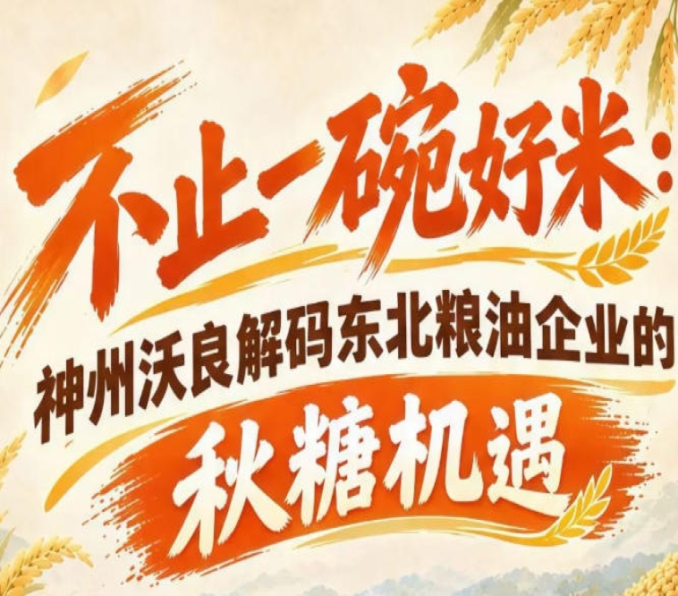 以粮为基，逐势前行 神州沃良解读东北粮油秋糖突围之路